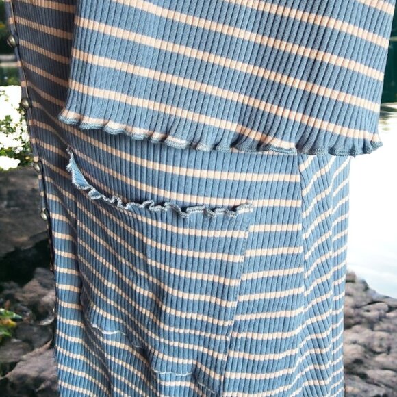 NWT WHITEROOM & CACTUS (S) A-Line Striped Dress - Picture 8 of 8